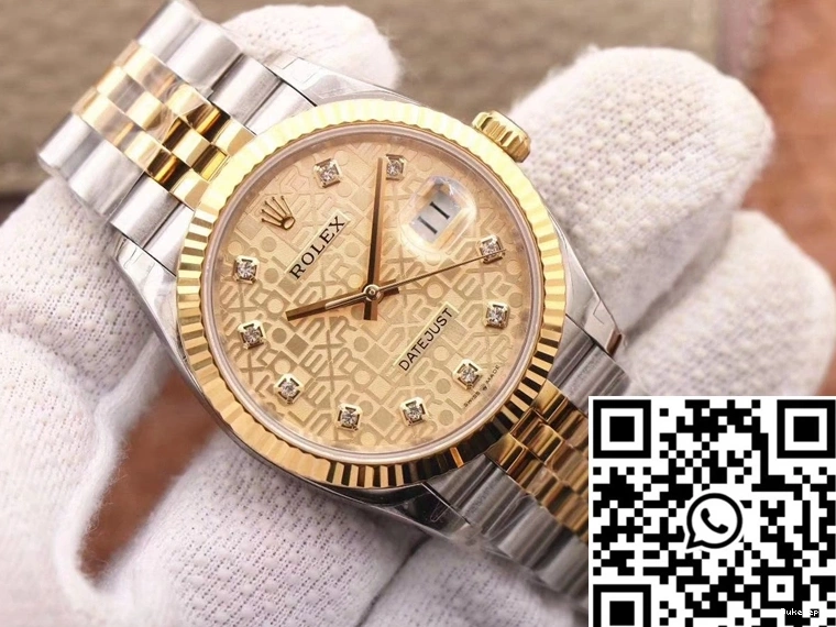 Dial Datejust Factory EW Champagne Rolex M126233-0033 0729